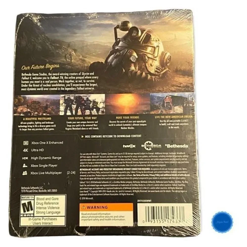 Fallout 76 Steelbook, Bethesda